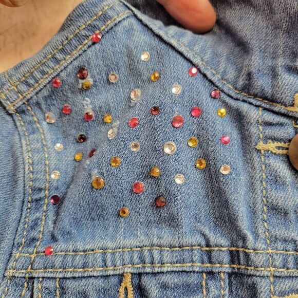 Children's Place denim jacket XS4 - Picture 3 of 6